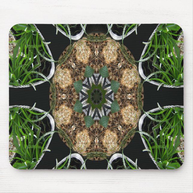 Eingebettet in den Garten... Mousepad (Vorne)