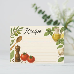 Eingebettet in Toskana Rezeptkarte