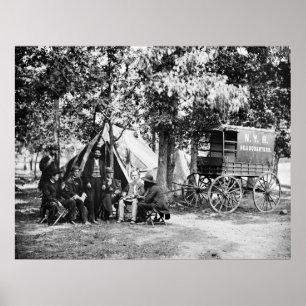 eingebetteter Journalismus, 1863 Poster