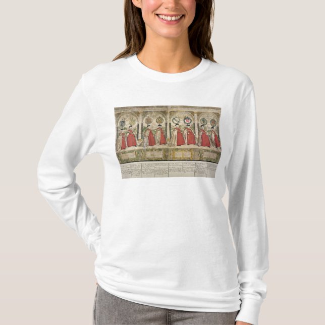 Eingebildete zusammengesetzte Prozession T-Shirt (Vorderseite)