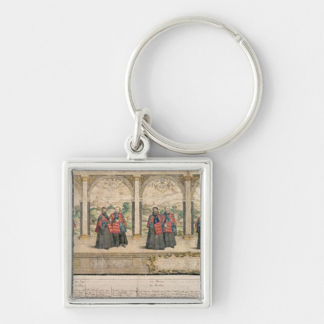 Eingebildete Zusammensetzung Schlüsselanhänger (Vorne)