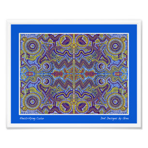 Eingeborene inspirierte Punktentwürfe durch Gina Fotodruck