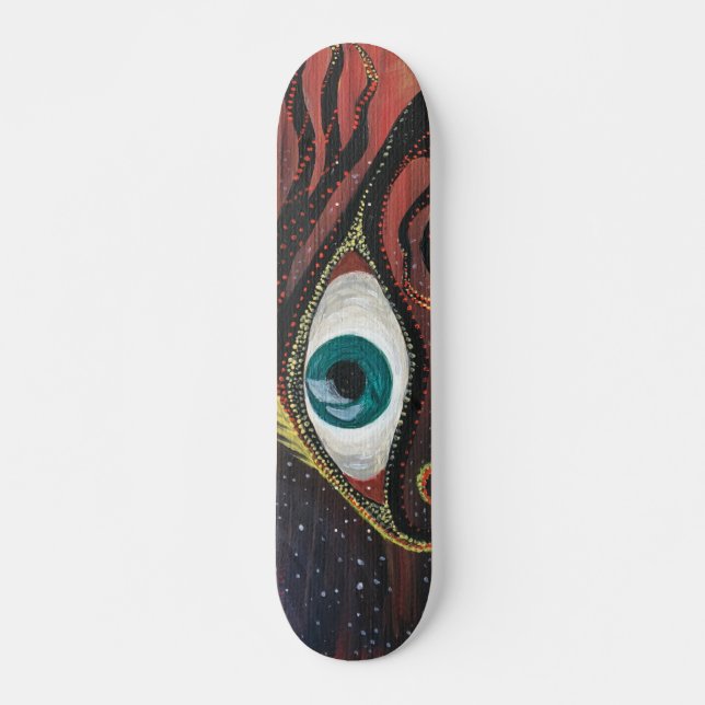 EINGEBORENES KUNST-SKATEBOARD SKATEBOARD (Vorne)