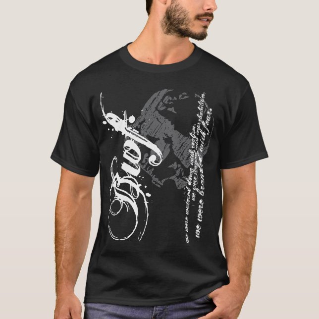 Eingebrannt mit Furcht-T - Shirts (Vorderseite)
