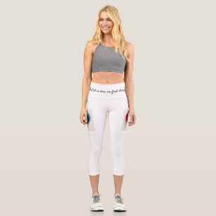 Eingebunden in Liebe - Inspirational Waistband Pri Capri Leggings