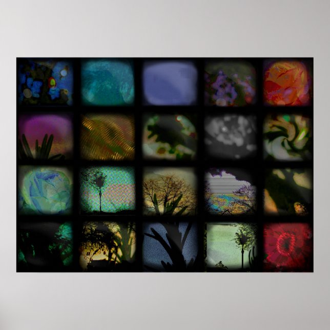 EINGEFASST POSTER (Vorne)