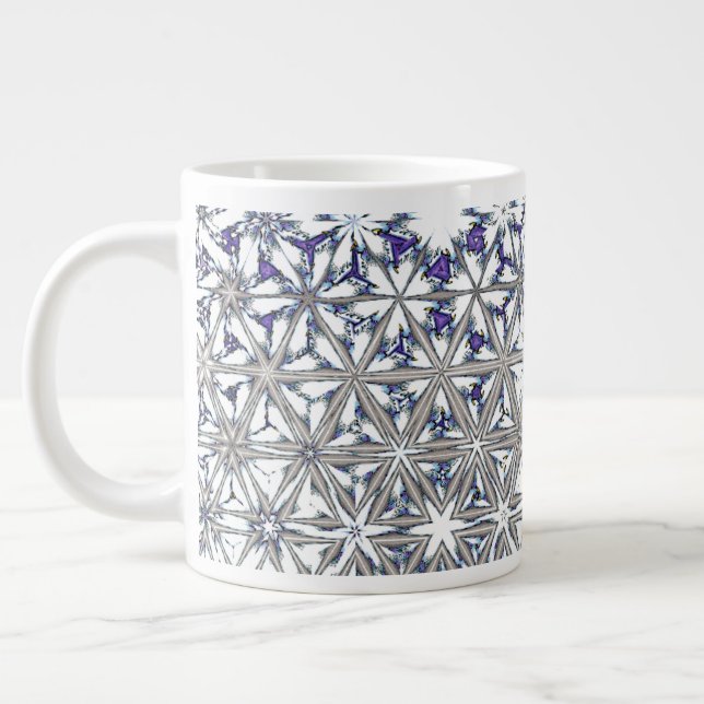 Eingefrorene Windschutzscheibe Jumbo-Tasse (Links)