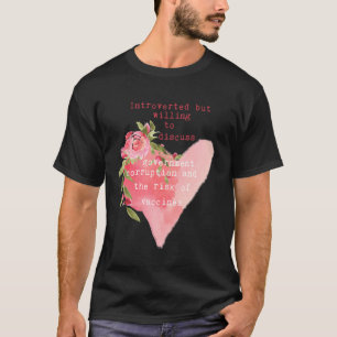 eingeführt, aber willens, über Regierungskorps zu  T-Shirt