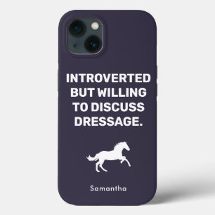 eingeführt, aber willens zu diskutieren Dressage F Case-Mate iPhone Hülle
