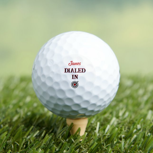 Eingegeben - Name/ Initiale Golfball (Insitu T-Shirt)