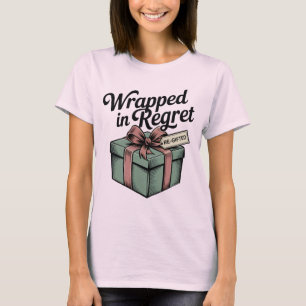 Eingehüllt in Reue Lustiges Weihnachtsgeschenk-D T-Shirt