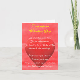 Eingeklappte Valentinkarte. Feiertagskarte