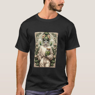 Eingeköniginnen-Schädel-Skelett-Jugendstil-Dill-Ei T-Shirt