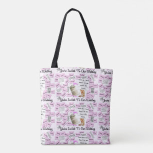 Eingeladen zu unserer Hochzeitsgeschenktasche für 
