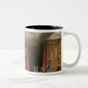 Eingelegte Kammer, Sizergh, Westmoreland, 1849 Zweifarbige Tasse