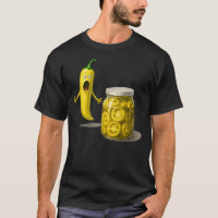 Eingelegte Überraschung Eine Banane Paprika Und Ei