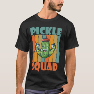 Eingelegter Gurken Veganer Trupp T-Shirt