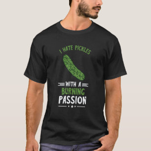 Eingelegter Ich hasse eingelegte Gurken Vegetarisc T-Shirt