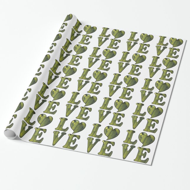 Eingelegter-Liebling-Wrapapier Geschenkpapier (Ungerollt)