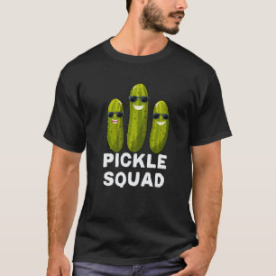 Eingelegter-Trupp vegane Dill-Eingelegter-Kostüm E T-Shirt