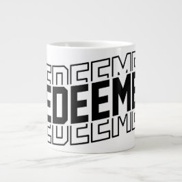 Eingelöster Psalm 107:2 Jumbo-Tasse
