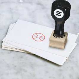 Eingelöstes benutzerdefiniertes Kreuz Gummistempel