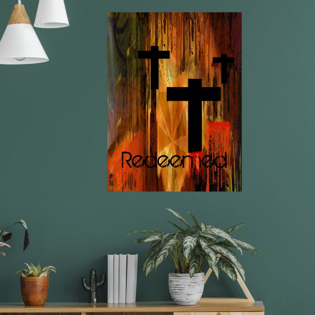 Eingelöstes Cross Poster (Wohnzimmer 1)
