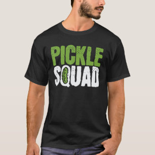 Eingemachte Gurke Veganer Trupp Grüner Händler T-Shirt