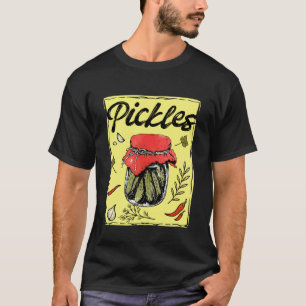 Eingemachtes Glas Eingemachte Liebhaber Gurke Einm T-Shirt