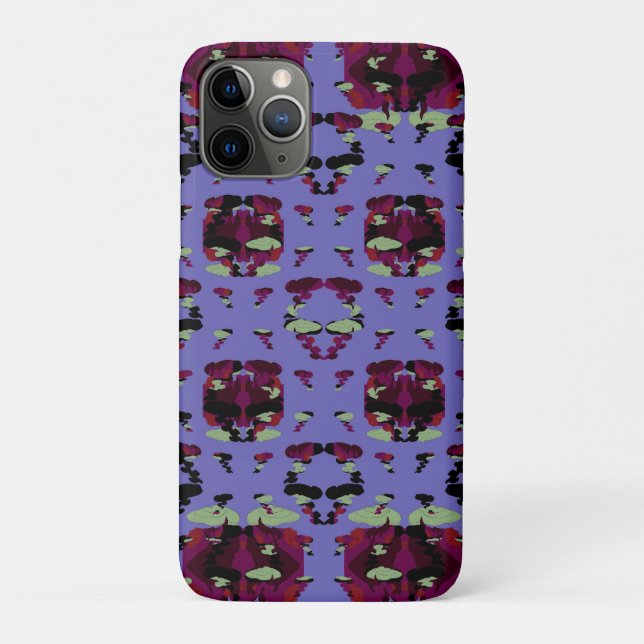Eingeschlossene Himmel-Flammen-Rosen Case-Mate iPhone Hülle (Rückseite)