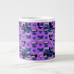 Eingeschlossene Himmelsflammen-Tulpe Jumbo-Tasse