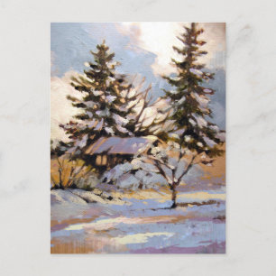Eingeschneit Postkarte
