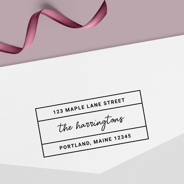 Eingeschränkte Rücksendeadresse für stylische Skri Permastempel (Von Creator hochgeladen)