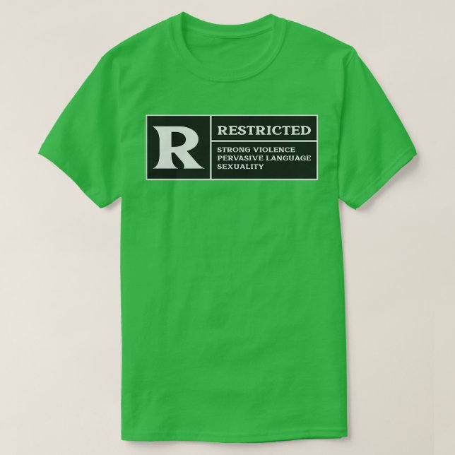 Eingeschränkte starke Gewalt verbreitet Sprachsexu T-Shirt (Design vorne)