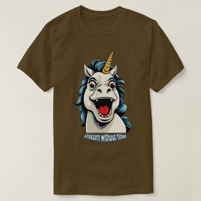 Eingesickert ohne Filter T-Shirt (Design vorne)
