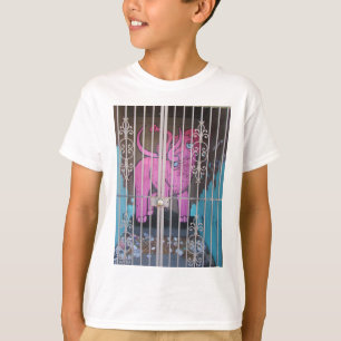 Eingesperrter Elefant T-Shirt