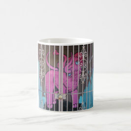 Eingesperrter Elefant Tasse