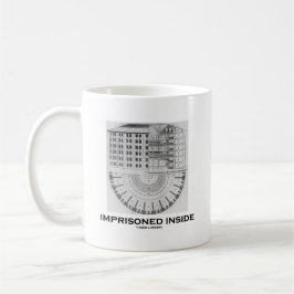 Eingesperrtes Innere (Jeremy Bentham Panopticon) Zweifarbige Tasse