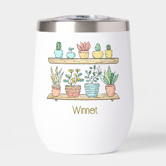 Eingetopfte Perfektion: Weinbecher