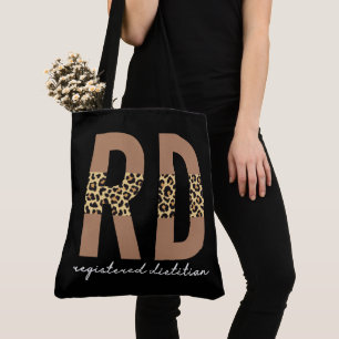 Eingetragene Dietitian Cheetah Print RD Geschenke