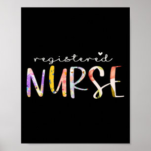 Eingetragene Krankenpflege für Niedliches Blumende Poster