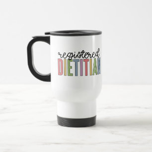 Eingetragene mehrfarbige FuE-Geschenke Reisebecher