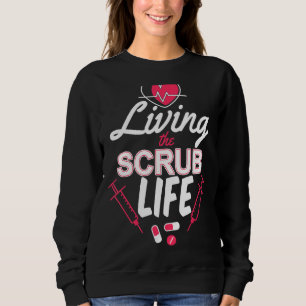 Eingetragener medizinischer Scrub-Rettungsassisten Sweatshirt