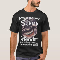 Eingetragener Silberverbrecher Alaska Fishing Coho