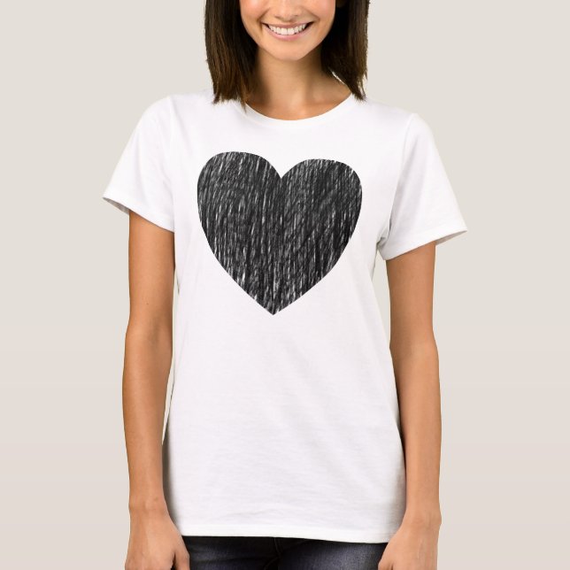 eingezäunt in Schwarz T-Shirt (Vorderseite)