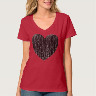 eingezäunt in Schwarz T-Shirt