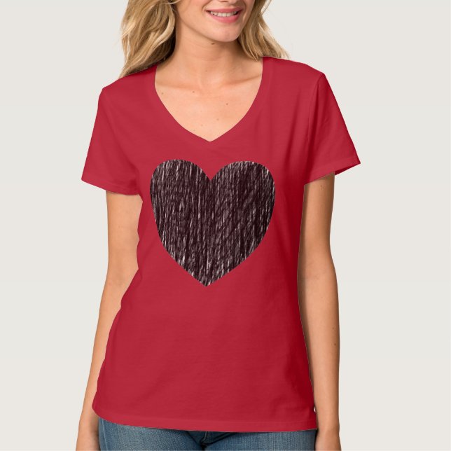 eingezäunt in Schwarz T-Shirt (Vorderseite)