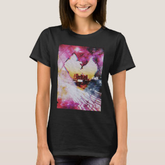 Eingezäunte Liebe  Los Angeles Vaporwave-Ästhetik  T-Shirt