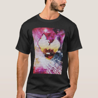 Eingezäunte Liebe  Los Angeles Vaporwave-Ästhetik  T-Shirt