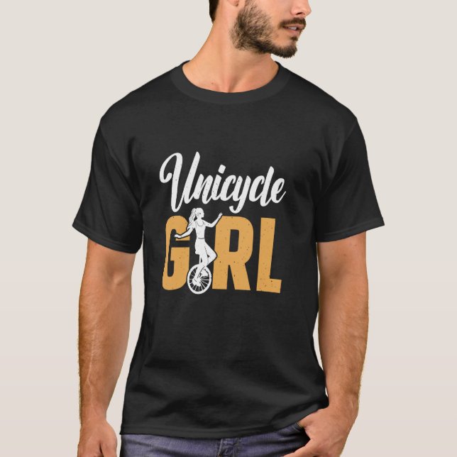 Einhadrad Mädchen T-Shirt (Vorderseite)